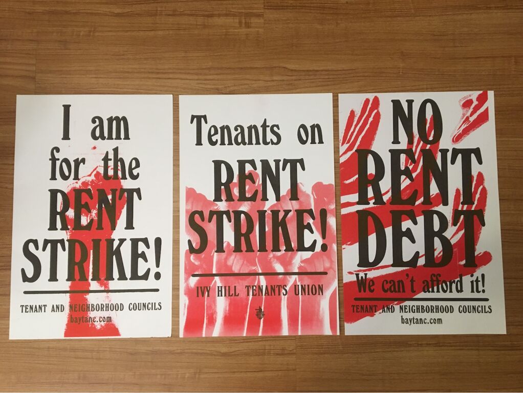 Tenant members of the @yswtenantunion are continuing a rent strike